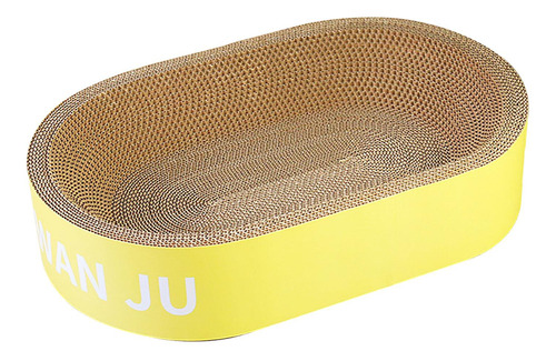 Cartón Nido Para Dormir De Cama Ovalada Salón Resistente M
