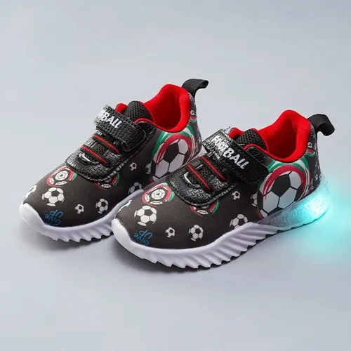 Zapatillas Led Infantiles Niños Futbol + Regalo