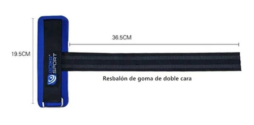 Imagen 7 de 7 de Par De Straps Muñequera Gym Crossfit Pesas Correa De Soporte