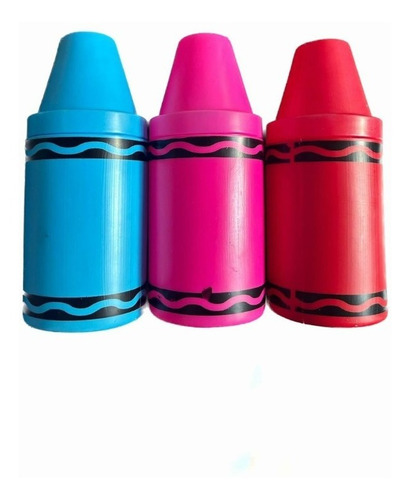 15 Vaso En Forma De Lapizcrayola, Dulcero , Crayonchela 2 L