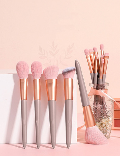 13 Pcs Brochas De Maquillaje Profesional Set De Brochas