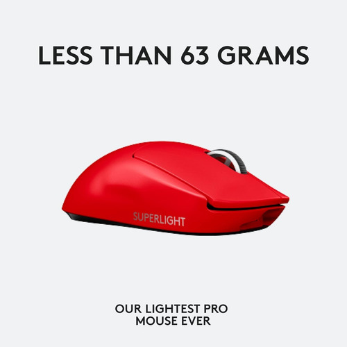 Mouse Logitech Gpro X Superlight Wireless Lightspeed Hero