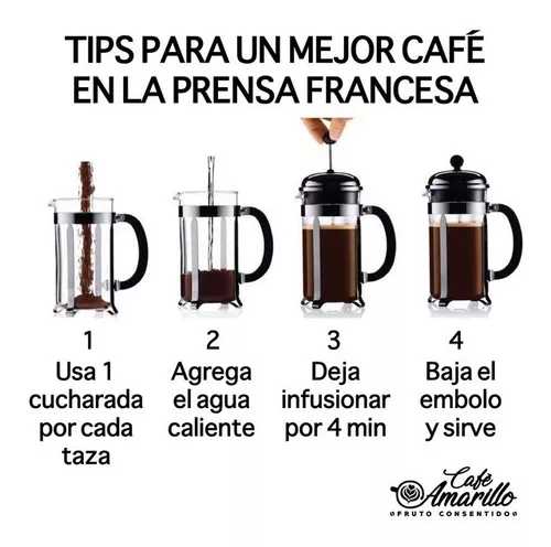 PRENSA FRANCESA, 2 Tazas de Café 350ml - ST1003