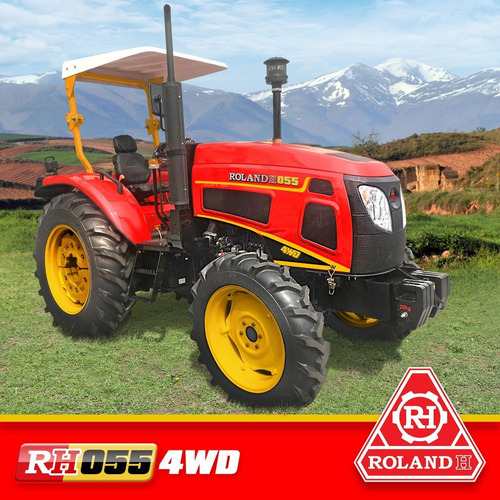 Imagen 2 de 18 de Tractor Agricola Angosto Roland H 055 4wd