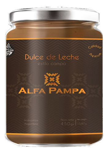 Dulce De Leche Alfa Pampa 450gr - Cioccolato Tienda Dulce
