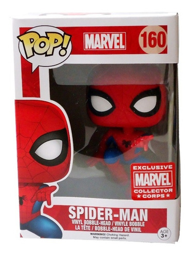 ¡¡¡ Spiderman Exclusive Marvel Collector Corps Funko 160 !!!