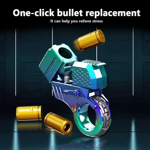 Pistola De Juguete De Aleación Edc Con Punta De Dedo,