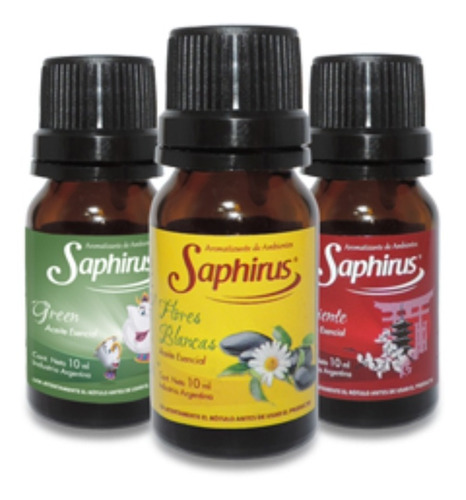 Aceites Esenciales Para Hornillos Saphirus