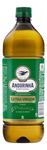Azeite De Oliva Extra Virgem Português Andorinha  Garrafa 2l