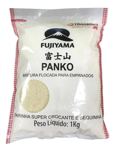 Farinha Panko Mistura Flocada P/ Empanados Fujiyama 01 Kg
