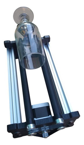 Eixo Rotativo Para Gravação Laser Cnc Nema 17/23 Sem Motor