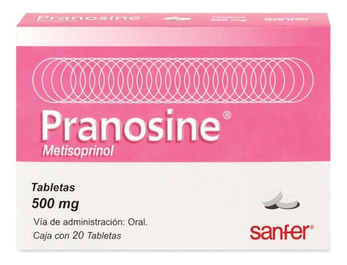 Pranosine 500 Mg Caja Con 20 Tabletas
