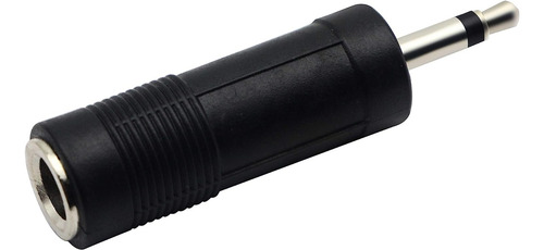 5 X Adaptadores Plus 3.5 Mono A Plus 1/4 Hembra Micrófono