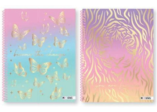 Cuaderno Universitario Mooving C/esp A4 80 Hjs Rayado Lucky