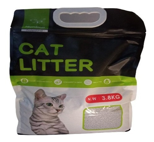 Pack 4  Bolsas Arena Sanitaria  Cat Litter 3,8kg C/u