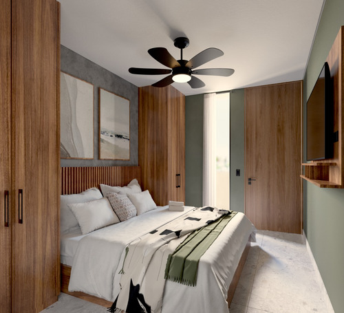Departamento En Venta En Tulum, Puerta Ka´an, A Tan Solo Unos Minutos De La Playa