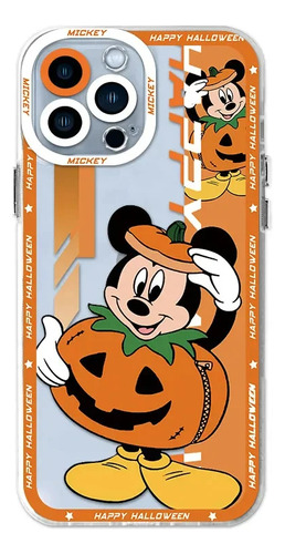 Funda De Teléfono Halloween De Mickey Minnie Para iPhone 15,