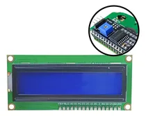 Comprar Pantalla Lcd 1602 Display 16x2 Azul Con Modulo I2c Soldado