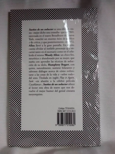 Sueños De Un Seductor Woody Allen Tusquest Nuevo
