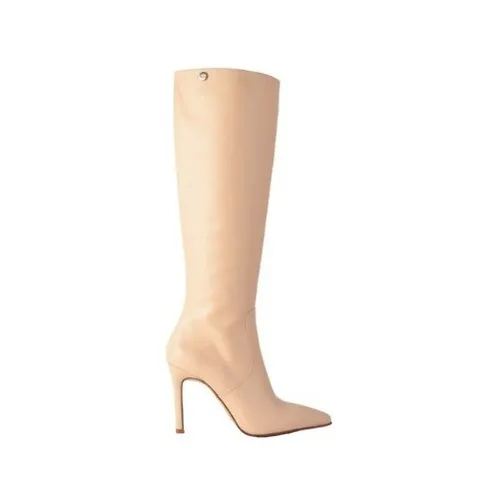 Botas Alta Alto De Mujer De Cuero Zaira - Ferraro