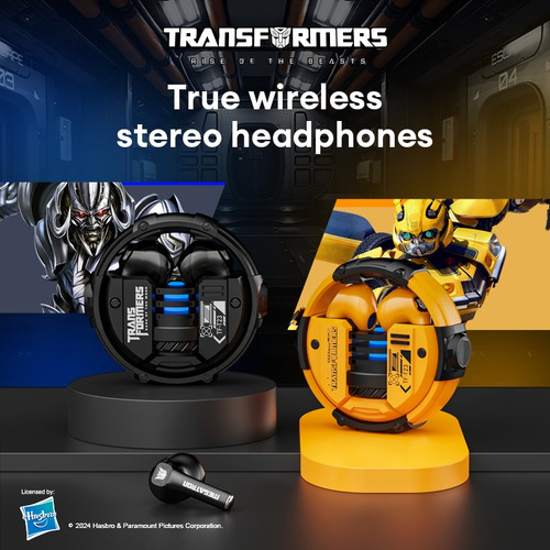 Fone De Ouvido Bluetooth Sem Fio Transformers Tf-t21