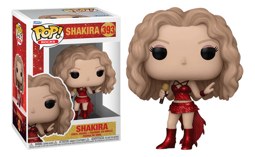 Funko Pop! Rocks: Shakira (super Bowl) 393