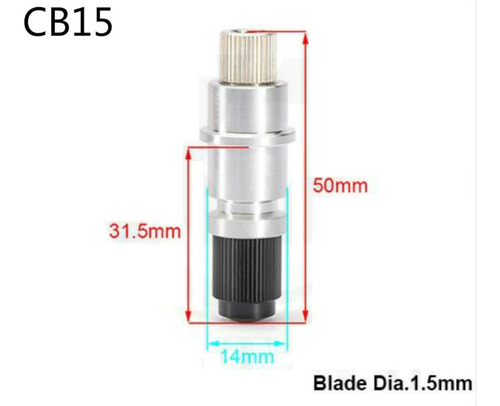 Imagem 2 de 5 de Kit Suporte + 10 Laminas Graphtec Cb15 Cameo Silhouette