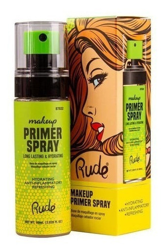 Primer O Fijador En Spray Larga Duración Cruelty Free - Rude