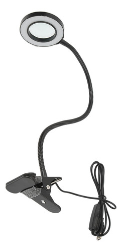Lupa Led Con 3 Cables Usb Tipo Cuello De Cisne Ajustables