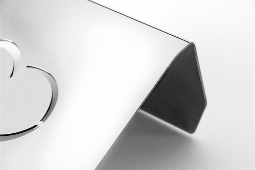 Suporte Porta Tablete/livro Receita Mesa Inox Polido- Chapéu