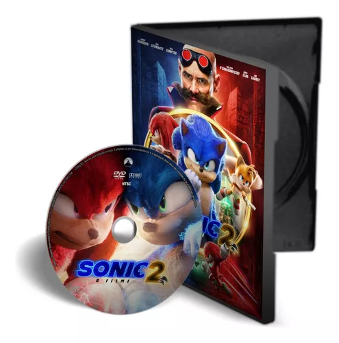 Dvd Sonic 2 O Filme ( Jim Carrey ) 2022 Original E Lacrado