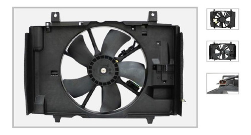 Electroventilador Con Soporte   Nissan Tiida Sedan 2011-17