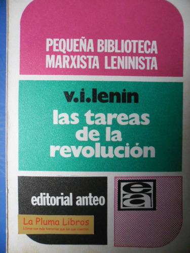 Las Tareas De La Revolucion (nuevo!) Lenin 