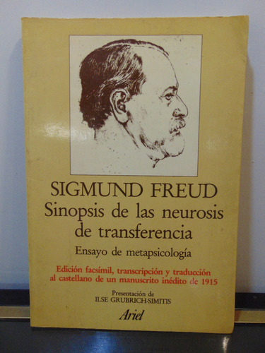 Adp Sinopsis De Las Neurosis De Transferencia Sigmund Freud