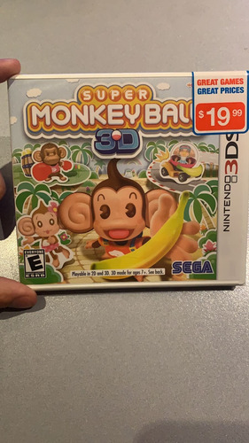 Super Monkey Ball 3d Sellado 3ds