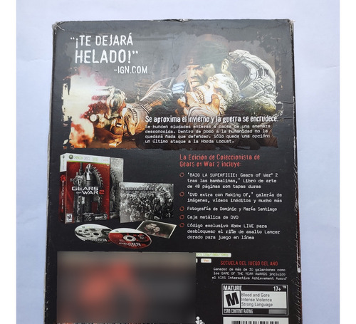 Gears Of War 2 Edicion De Coleccionista - Xbox 360 (Usado)
