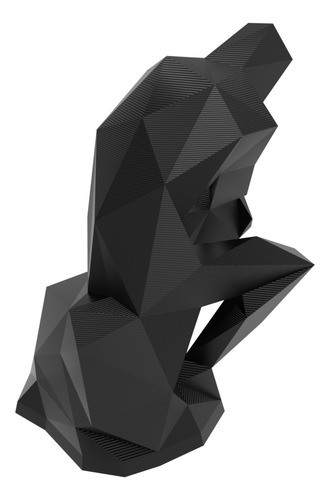 Estátua O Pensador Decoração The Thinker 20cm