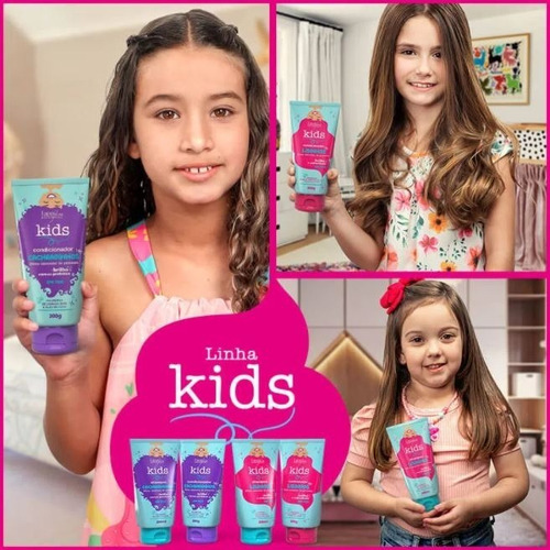 Imagem 3 de 3 de Shampoo Infantil Cacheadinhos Forever Liss Kids 200ml