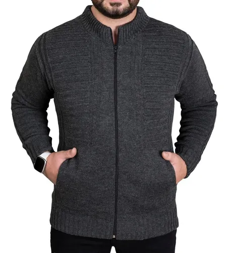 Jaqueta Masculina Com Z per Blusa De Frio Inverno L Tricot