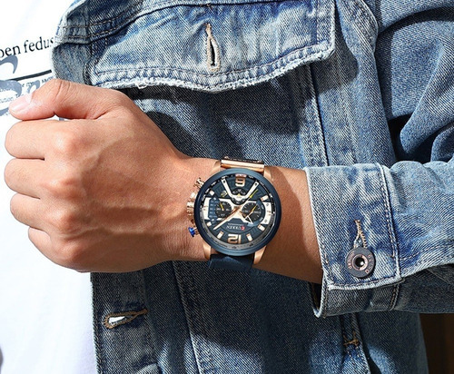 Imagen 5 de 5 de Reloj De Hombre Curren, Modelo 2019, Hasta 18 Cuotas!