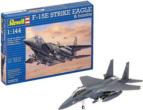 F-15e Strike Eagle And Bombs - Escala 1/144 Revell 03972