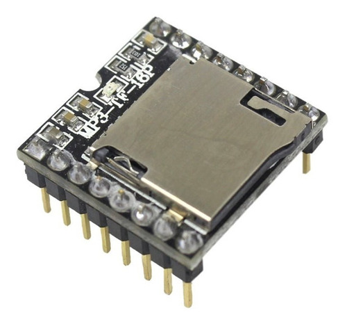 Mini Modulo Reproductor Mp3 Arduino Tf Card Microsd Mp3-tf-1