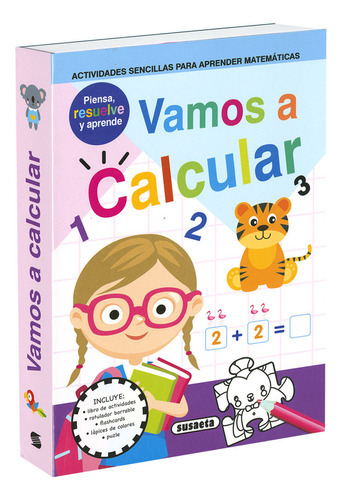 Vamos A Calcular ( Libro Original ), De Susaeta Ediciones, Susaeta Ediciones. Editorial Susaeta Ediciones S.a En Español