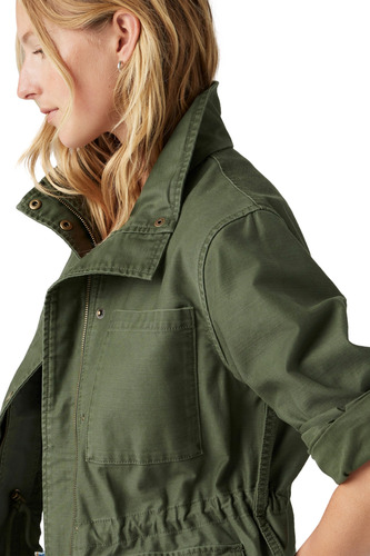 Chaqueta Mujer Karlie Utility Jacket Verde Levis 001fw-0002