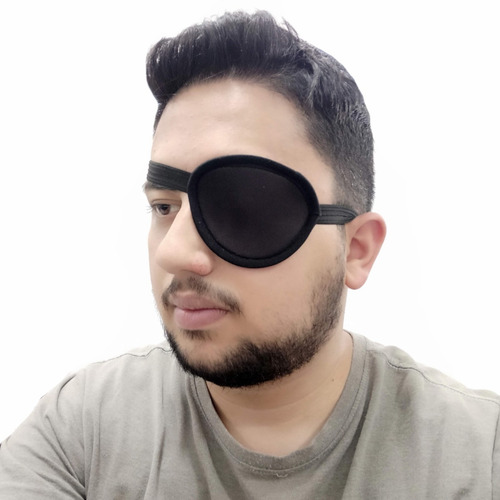 Imagem 5 de 6 de Tapa Olho Pirata Neoprene Oclusor Estrabismo Ambliopia