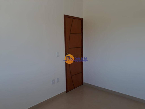 Lindo Apartamento Com 2 Dormitórios À Venda, 64 M² Por R$ 250.000 - Atlântica - Rio Das Ostras/rj - Ap0598