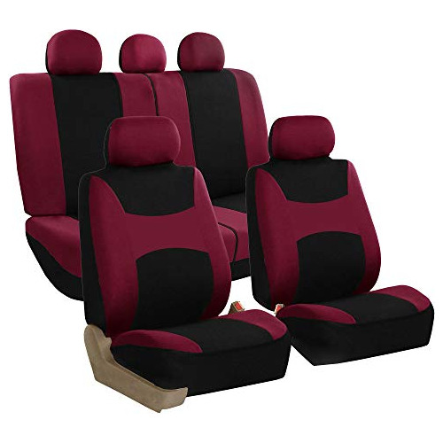 Fb030burgundy115 Funda De Asiento Completo Airbag Later...