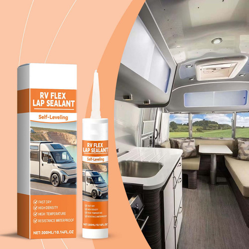 Sellador De Techo De 300 Ml, Sellador Autonivelante, Sello D