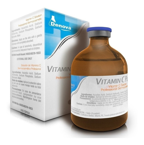 Vitamina C Plus Denova X 100ml Aumento De Gluteos