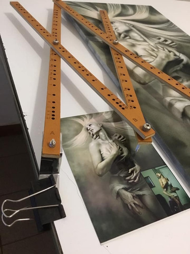 Set Dibujo Artistico Pantografo Copiador De Dibujo A Escala